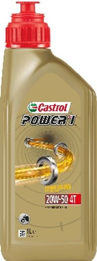 CASTROL Motor�l "Castrol POWER1 4T 20W-50/ 1 L", Art.-Nr. 15F578