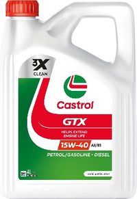 CASTROL Motorl "Castrol GTX 15W-40 A3/B3 [4L] ", Art.-Nr. 15F628