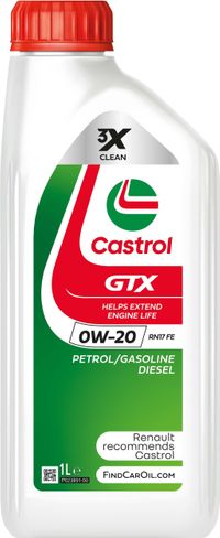 CASTROL Motor�l "Castrol GTX 0W-20 RN17 FE/ 1 L", Art.-Nr. 160A0E