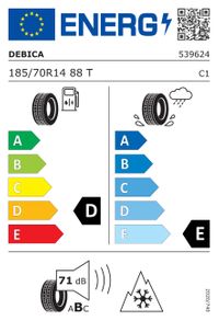 Debica Ganzjahresreifen "185/70R14 88T - Navigator2", Art.-Nr. 539624