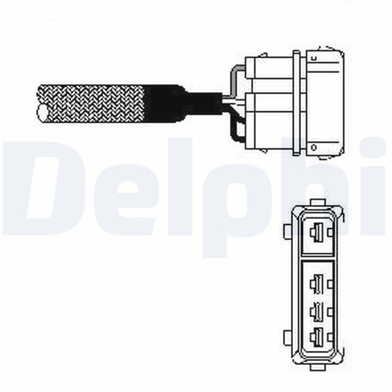 Lambdasonde Fingersonde ES10333-12B1 DELPHI für VW SEAT SKODA MAZDA - Bild 4