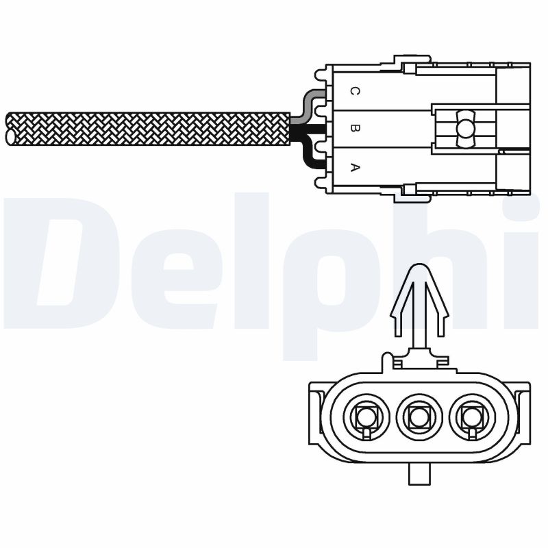 Delphi Lambdasonde [Hersteller-Nr. ES10992-12B1] für Renault - Bild 9