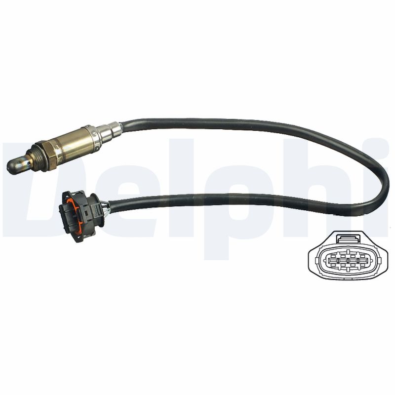 Für DELPHI ELEKTRONIKA ES11113-12B1 LAMBDA SENSOR OPEL VECTRA C 2,2 - Bild 4