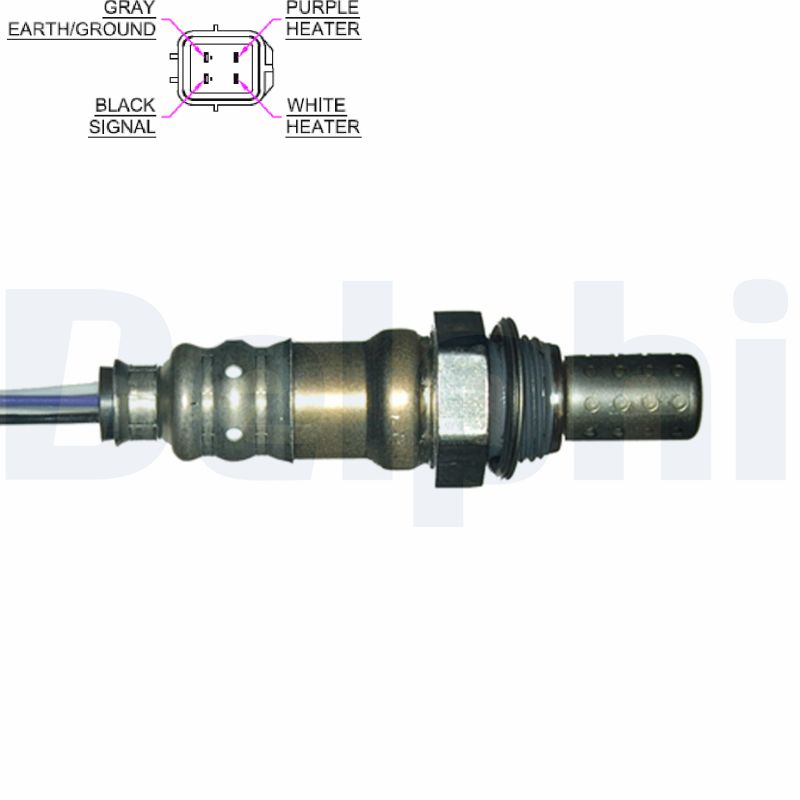 Delphi Lambdasonde [Hersteller-Nr. ES20170-12B1] für Hyundai, Kia - Bild 4
