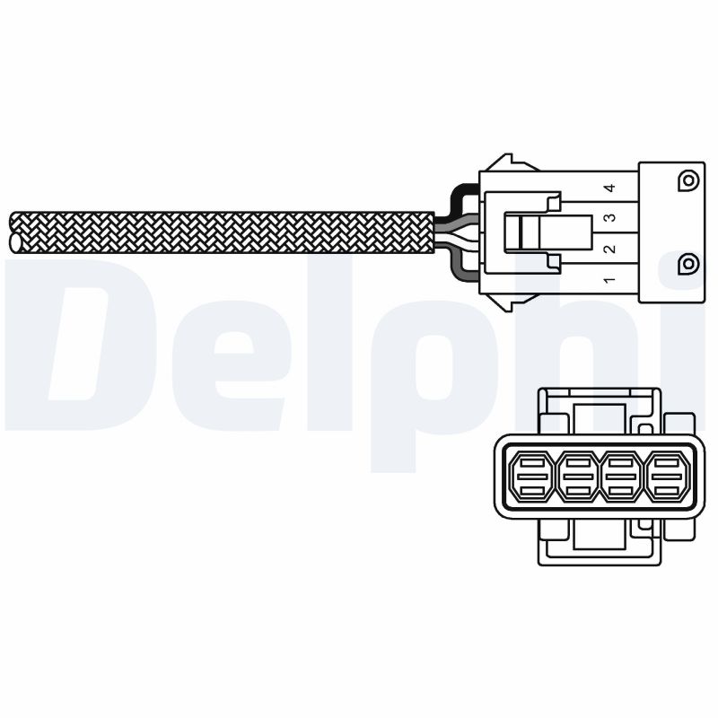 Delphi Es20255-12B1 Lambdasonde | Kompatibel Mit: Citroën Saxo, Peugeot 106 Ii, Porsche 911, 911, 911 Cabriolet, Saab 9-3, 9-3 Cabriolet, 9-5, 9-5 Kombi - Bild 6