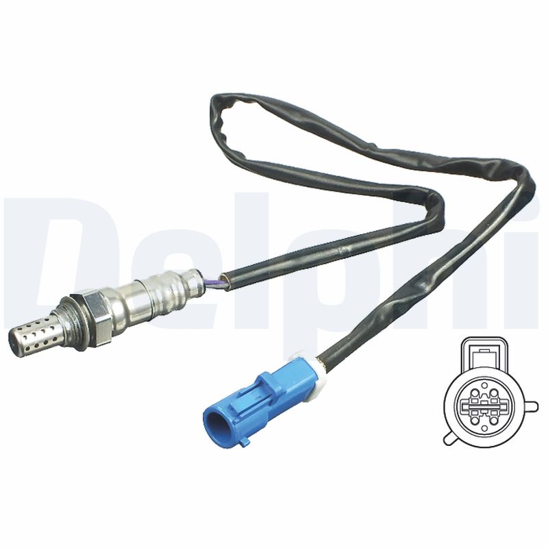 Delphi Lambdasonde [Hersteller-Nr. ES20443-12B1] für Volvo, Ford - Bild 6