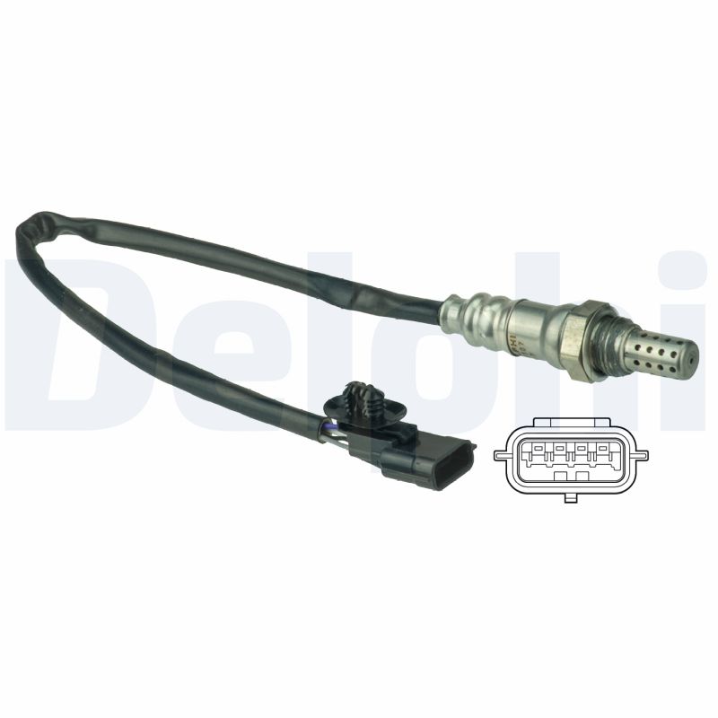 Delphi Lambdasonde [Hersteller-Nr. ES20507-12B1] für Dacia, Renault - Bild 6