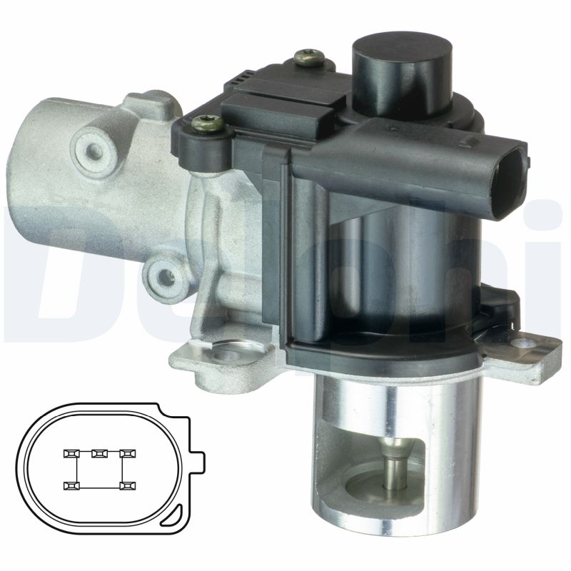 DELPHI AGR-Ventil eg1042512b1 für NISSAN DACIA