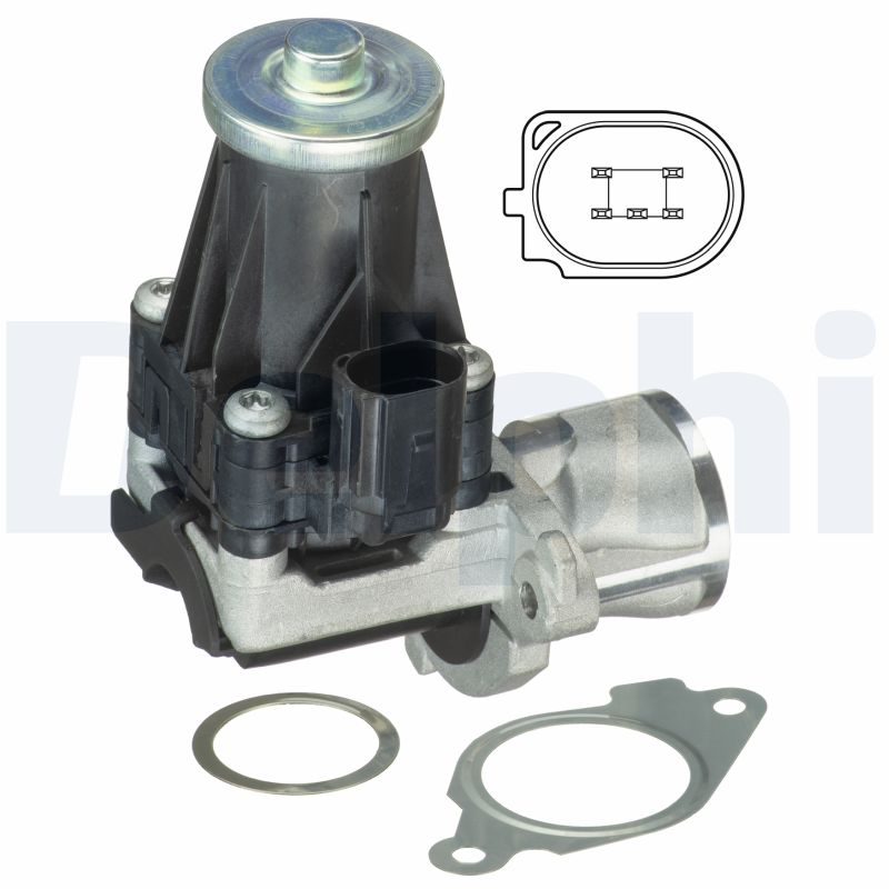 DELPHI AGR-Ventil eg1044312b1 für GM Opel Fiat