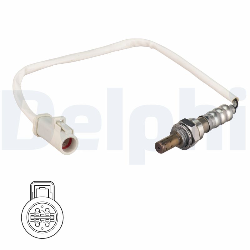 Delphi Lambdasonde Nach Katalysator Ford B-Max Fiesta Ka+ - Bild 5