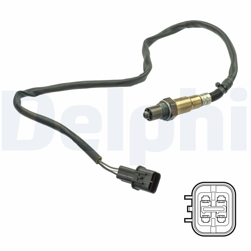 Lambdasonde Planarsonde ES21157-12B1 DELPHI für HYUNDAI KIA - Bild 7