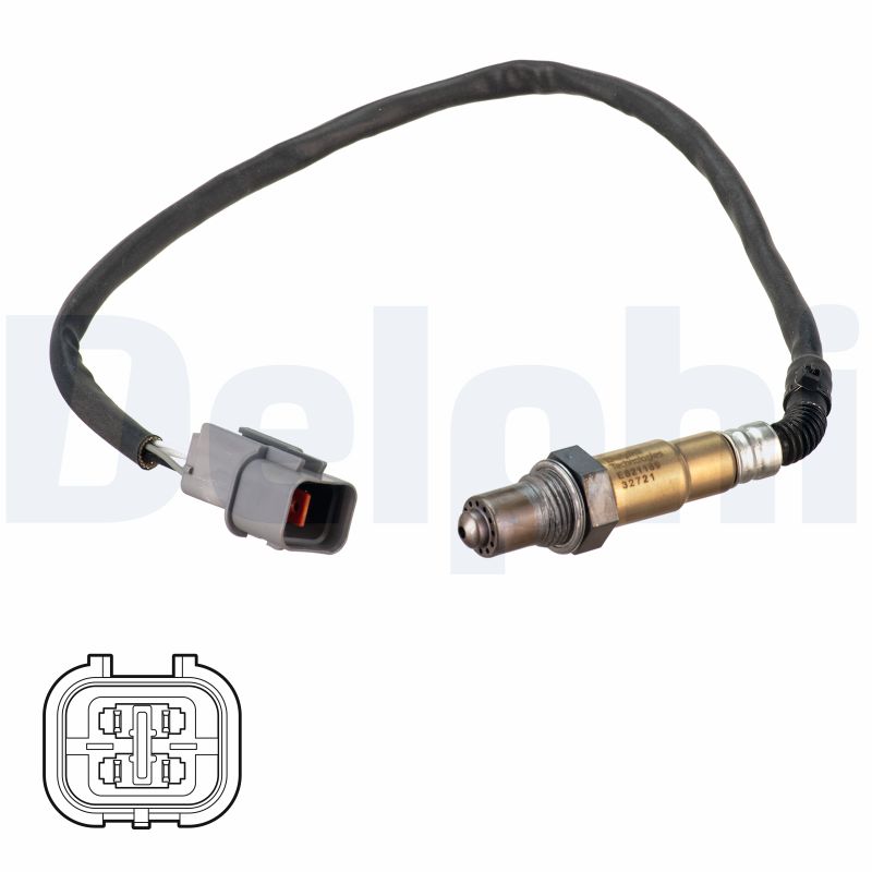Lambdasonde Planarsonde ES21189-12B1 DELPHI für HYUNDAI KIA - Bild 6