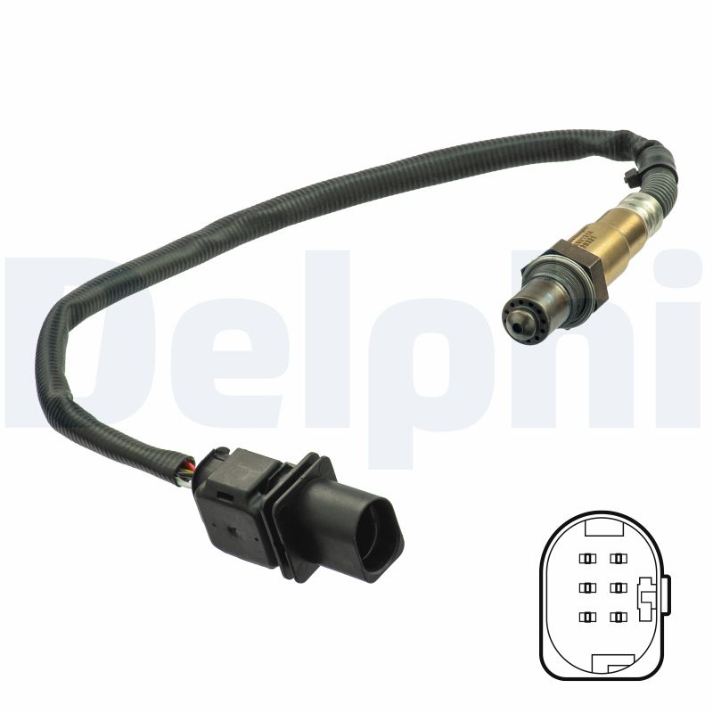 Lambdasonde Breitband-Lambda-Sonde ES21212-12B1 DELPHI für OPEL INSIGNIA A - Bild 5
