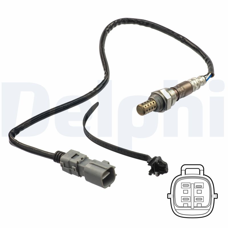 Lambdasonde Planarsonde ES21230-12B1 DELPHI für TOYOTA YARIS - Bild 5