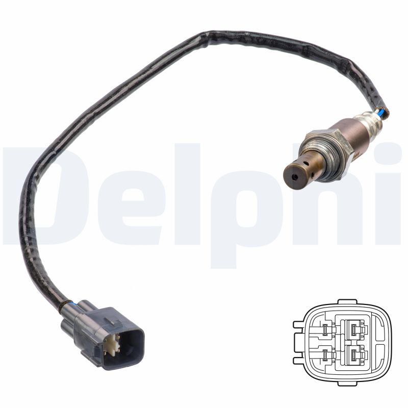 Delphi Lambdasonde Vor Katalysator Toyota Corolla E12 1,6 Vvt-I 110 Ps - Bild 4