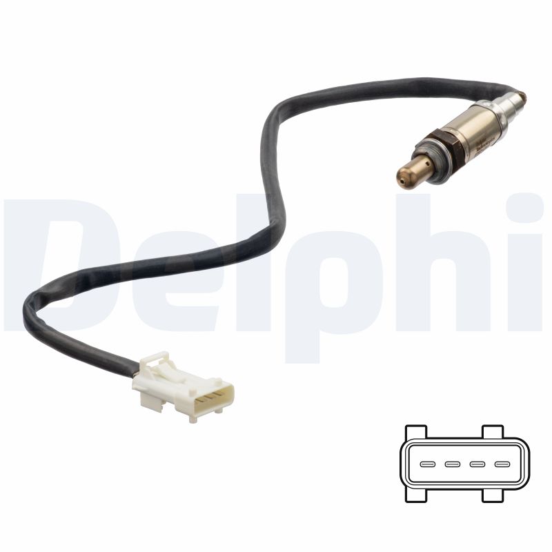 Für DELPHI ES21251-12B1 Oxygen Sensor ES21251-12B1 Lambda probe (number of wire - Bild 5