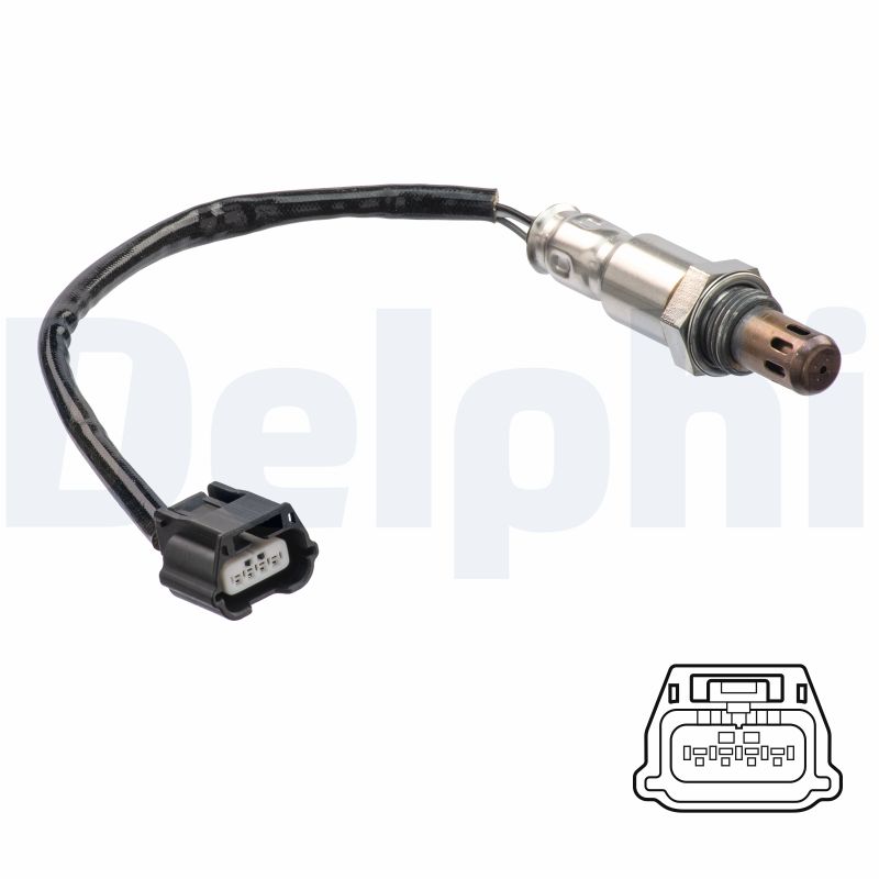 Lambdasonde Planarsonde ES21285-12B1 DELPHI für NISSAN MICRA IV - Bild 7