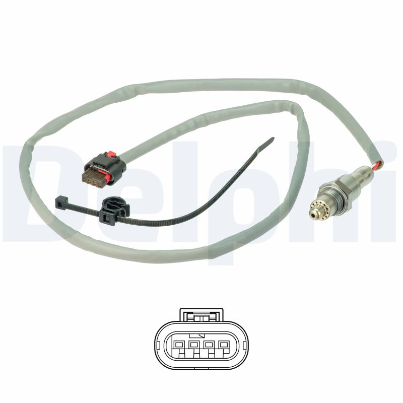 Lambdasonde Planarsonde ES21407-12B1 DELPHI für FORD C-MAX II C-MAX II Van - Bild 6