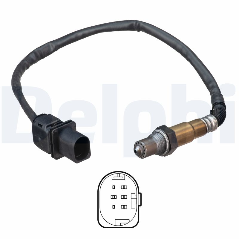 Für DELPHI ES21168-12B1 Oxygen Sensor ES21168-12B1 Lambda probe (number of wire - Bild 9