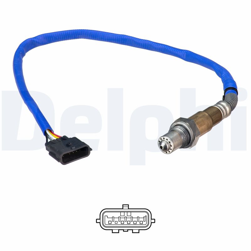 Lambdasonde Breitband-Lambda-Sonde ES21242-12B1 DELPHI für NISSAN RENAULT - Bild 4