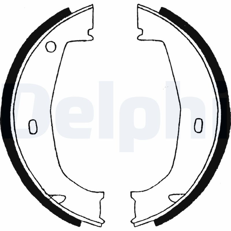 Für DELPHI HAMULCE LS1851 BRAKE SHOES BMW 3 E46 98- - Bild 8