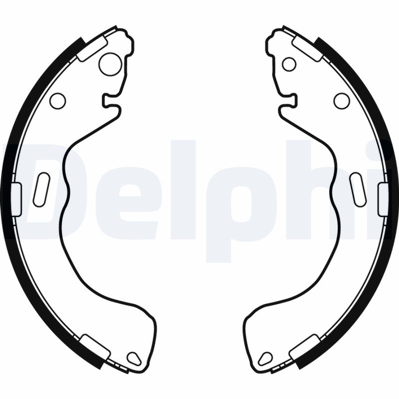 DELPHI Bremsbacken Hinten für MAZDA PREMACY CP - Bild 6
