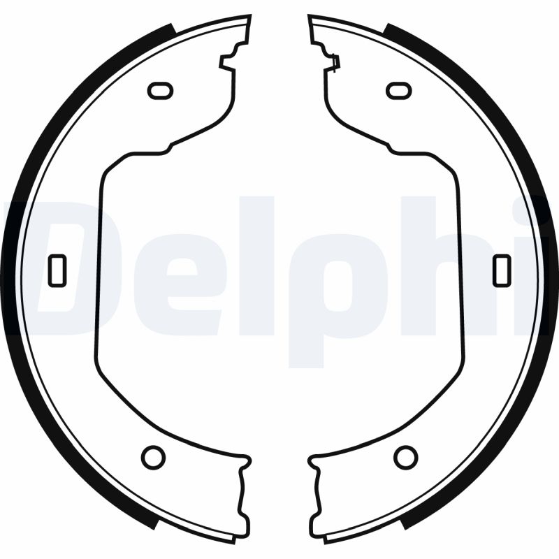 Für DELPHI HAMULCE LS1920 BRAKE SHOES BMW 5 E60 -10 - Bild 11