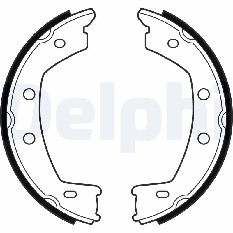 Für DELPHI LS2030 Brake Shoe Set, Parking Brake - Bild 8