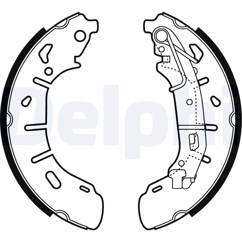 Delphi Bremsbackensatz Ls2050 - Bild 5