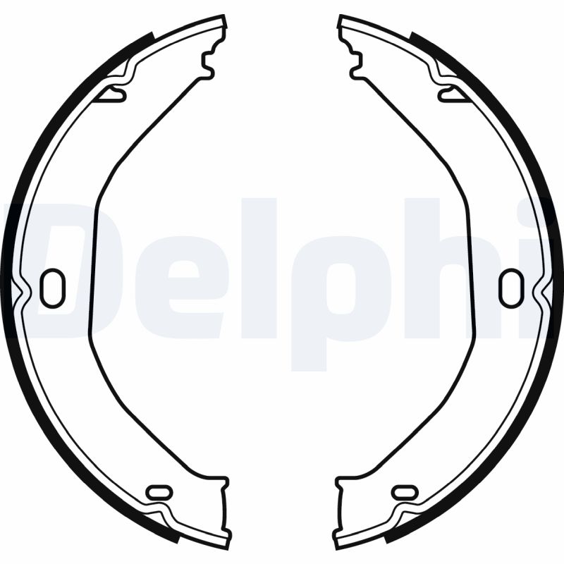 Delphi Bremsbackensatz, Feststellbremse Ls2078 - Bild 8