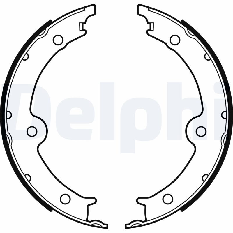 Delphi Bremsbackensatz Ls2131 - Bild 6