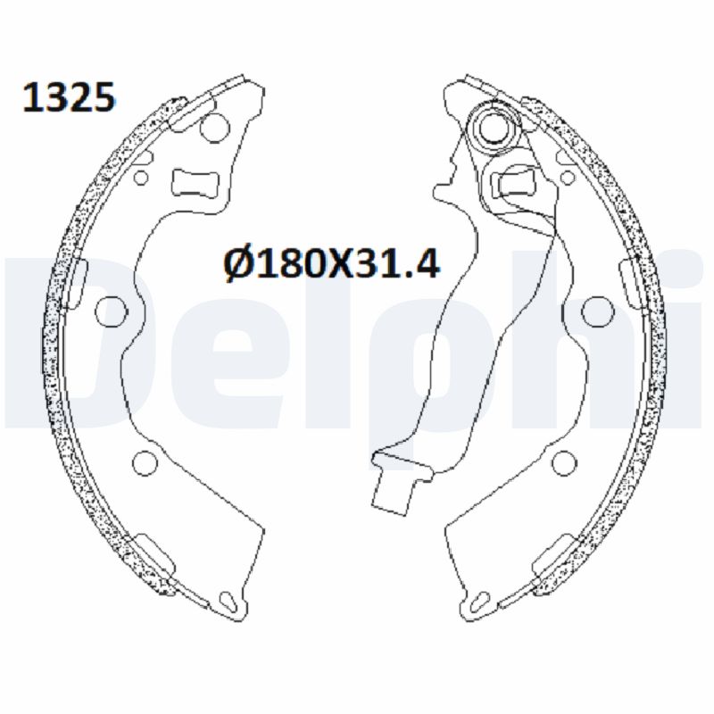 Delphi Bremsbackensatz Ls2199 - Bild 9