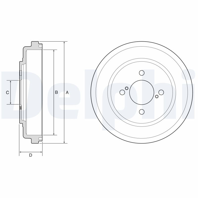 Delphi Bremstrommel Hinten Suzuki Swift V 1.2 - Bild 6