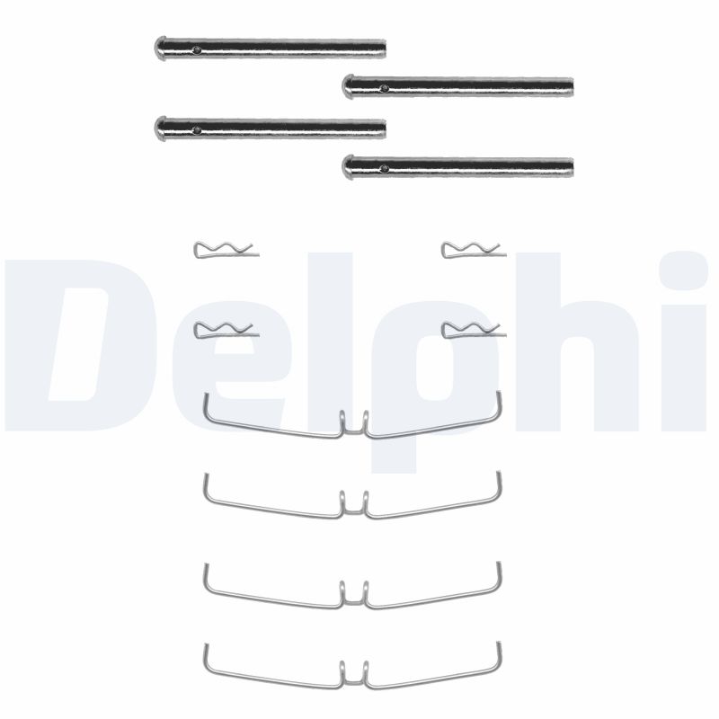 DELPHI Zubehörsatz, Scheibenbremsbelag lx0004 für JAGUAR Volvo ROVER RELIANT