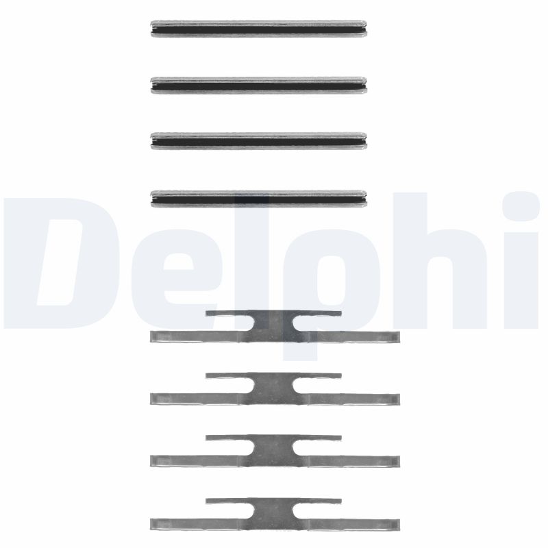 DELPHI Zubehörsatz, Scheibenbremsbelag lx0035