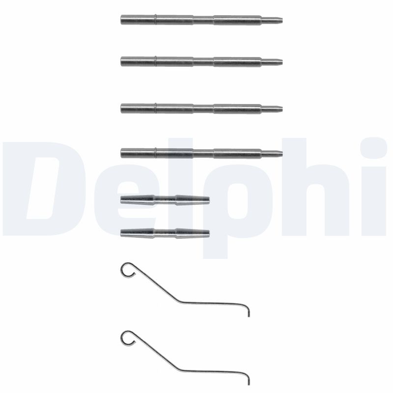 DELPHI Zubehörsatz, Scheibenbremsbelag lx0068