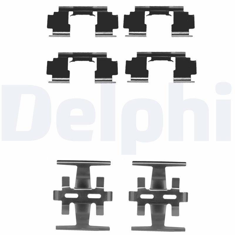 DELPHI Zubehörsatz, Scheibenbremsbelag lx0130 für HONDA