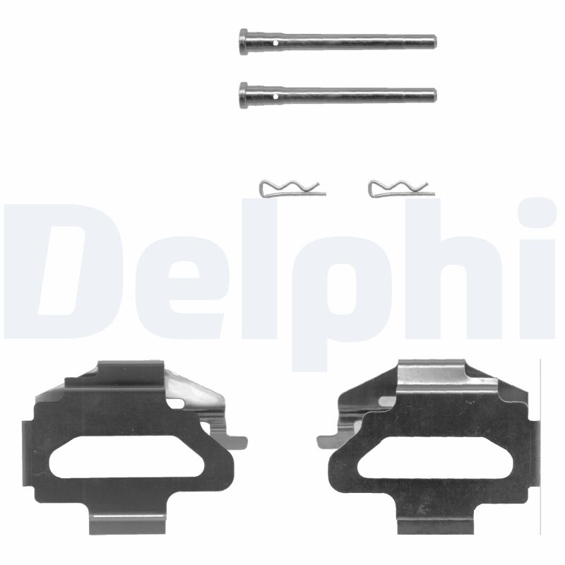 DELPHI Zubehörsatz, Scheibenbremsbelag lx0150