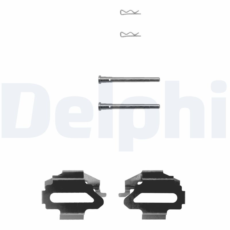 DELPHI Zubehörsatz, Scheibenbremsbelag lx0162 für Ford