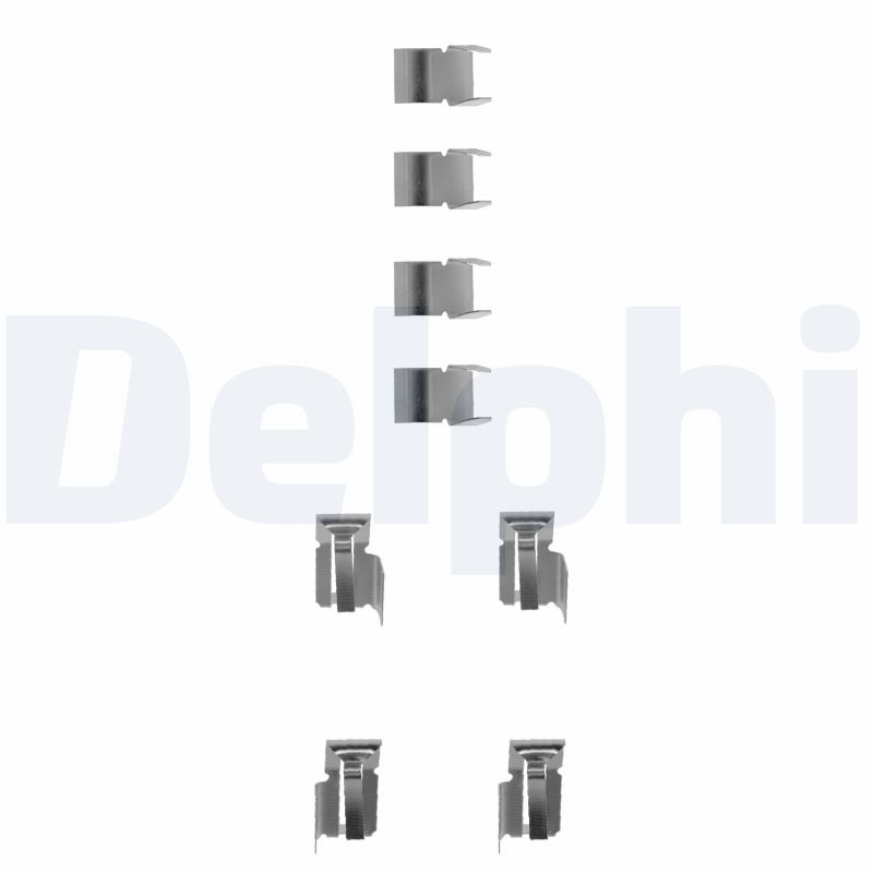 DELPHI Zubehörsatz, Scheibenbremsbelag lx0183