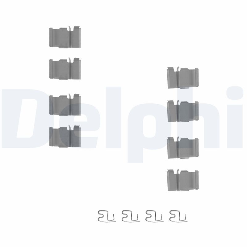 DELPHI Zubehörsatz, Scheibenbremsbelag lx0212