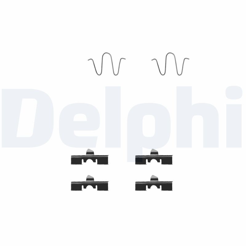 DELPHI Zubehörsatz, Scheibenbremsbelag lx0231
