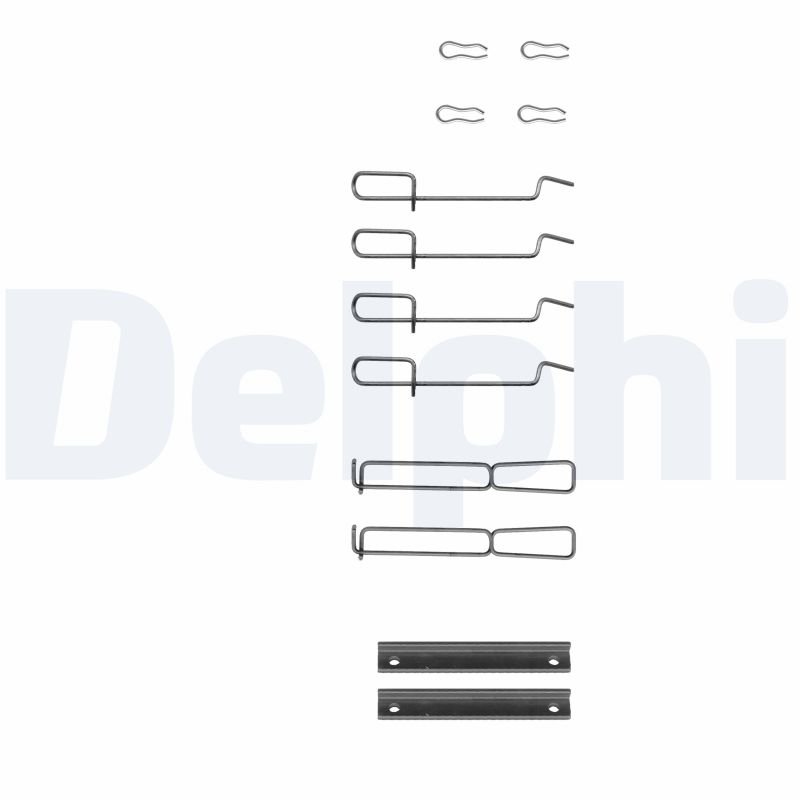 DELPHI Zubehörsatz, Scheibenbremsbelag lx0262 für RENAULT