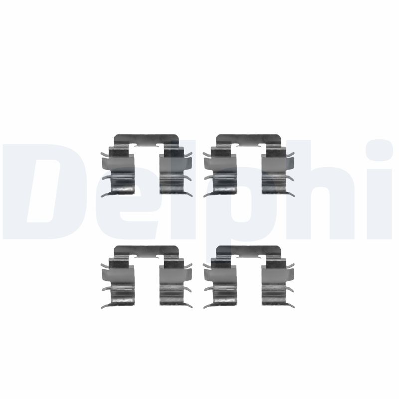 DELPHI Zubehörsatz, Scheibenbremsbelag lx0269 für NISSAN