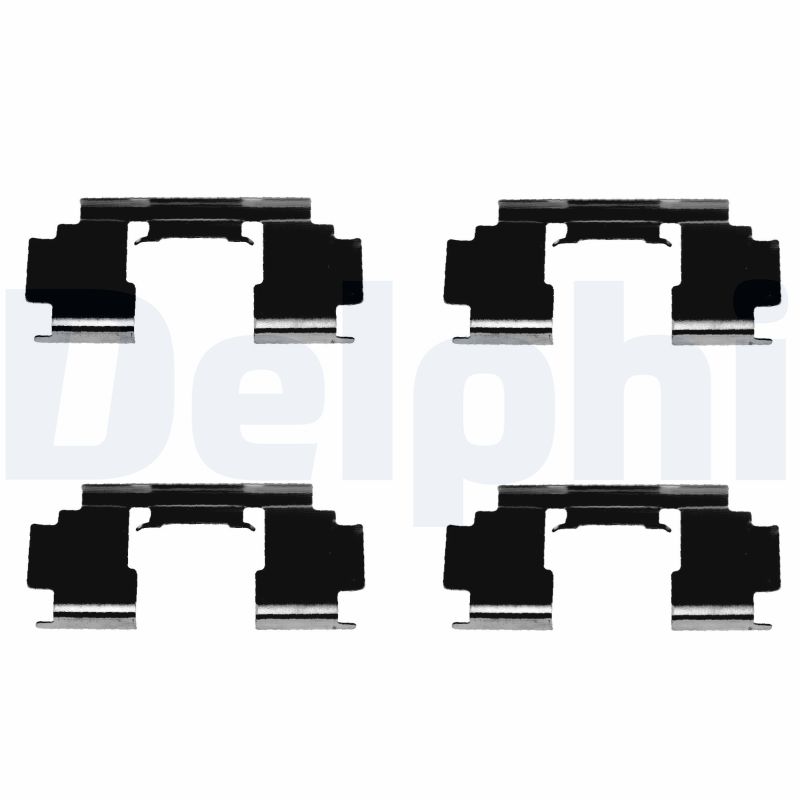 DELPHI Zubehörsatz, Scheibenbremsbelag lx0301