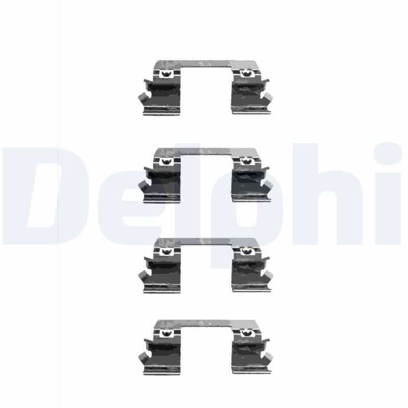 DELPHI Zubehörsatz, Scheibenbremsbelag lx0336 für Mercedes