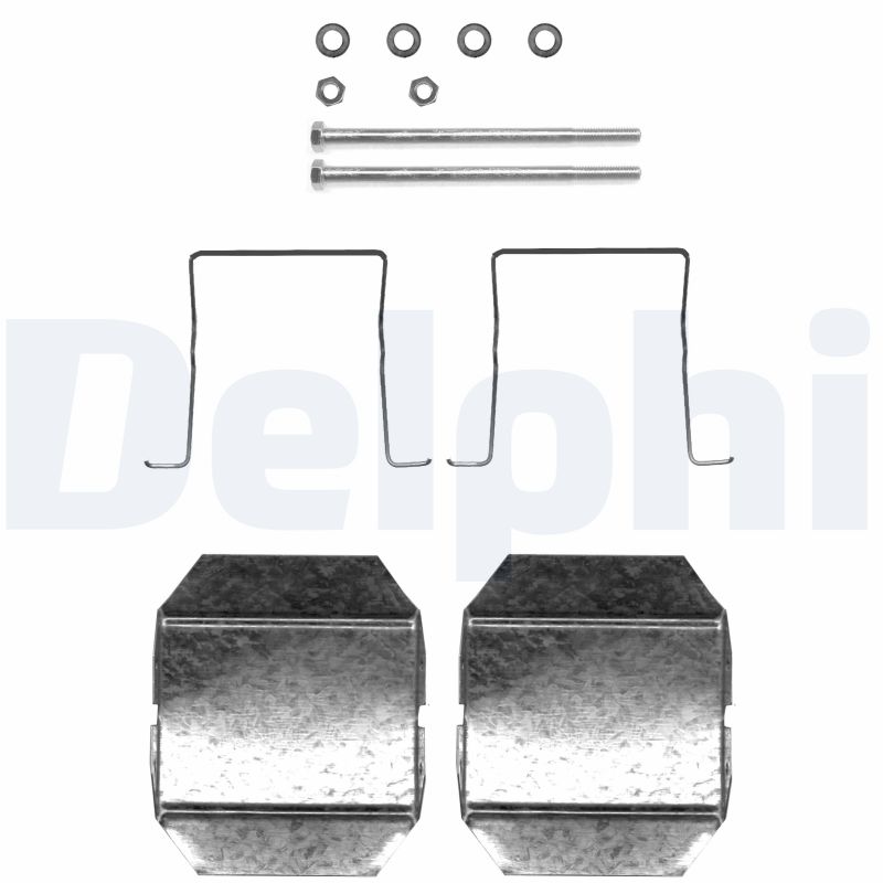 DELPHI Zubehörsatz, Scheibenbremsbelag lx0338 für Citroën