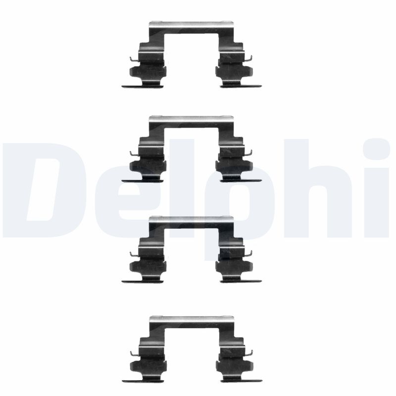 DELPHI Zubehörsatz, Scheibenbremsbelag lx0364