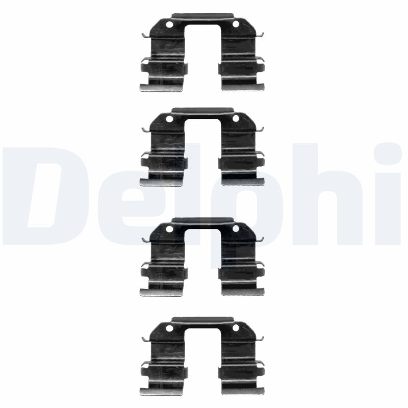 DELPHI Zubehörsatz, Scheibenbremsbelag lx0372