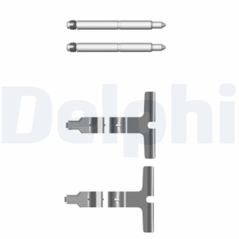 DELPHI Zubehörsatz, Scheibenbremsbelag lx0427 für Mercedes